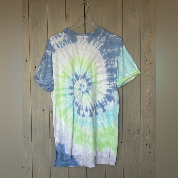 Electric & Rose Tie Dye Tee - Picture 1 of 4